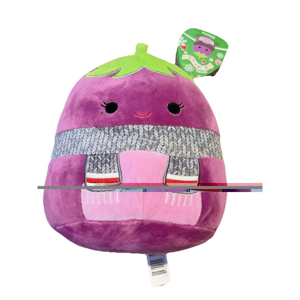 Glena the Eggplant 12" Squishmallow with NWT